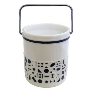 Vintage Opaline Ice Bucket, 1960 For Sale