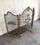 Victorian Victorian Style Brass Floral Bouquet Fireplace Screen For Sale - Image 3 of 7