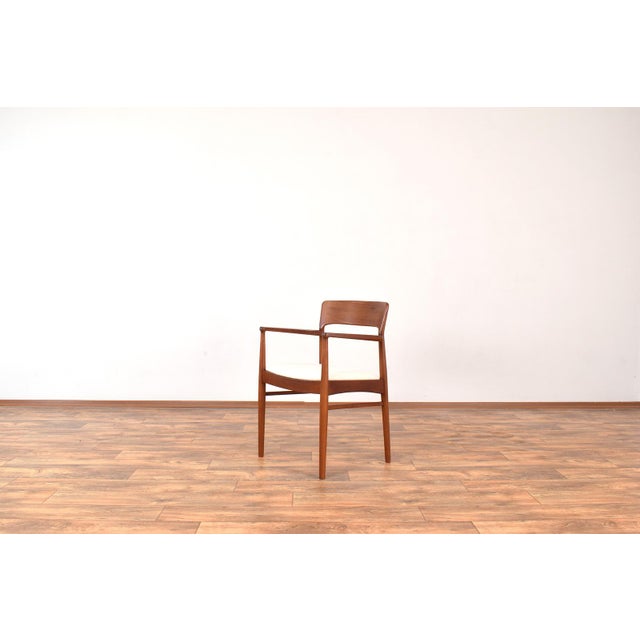 Danish Teak Dining Chairs by Henning Kjærnulf for Korup Stolefabrik, 1960s, Set of 2 For Sale - Image 6 of 17