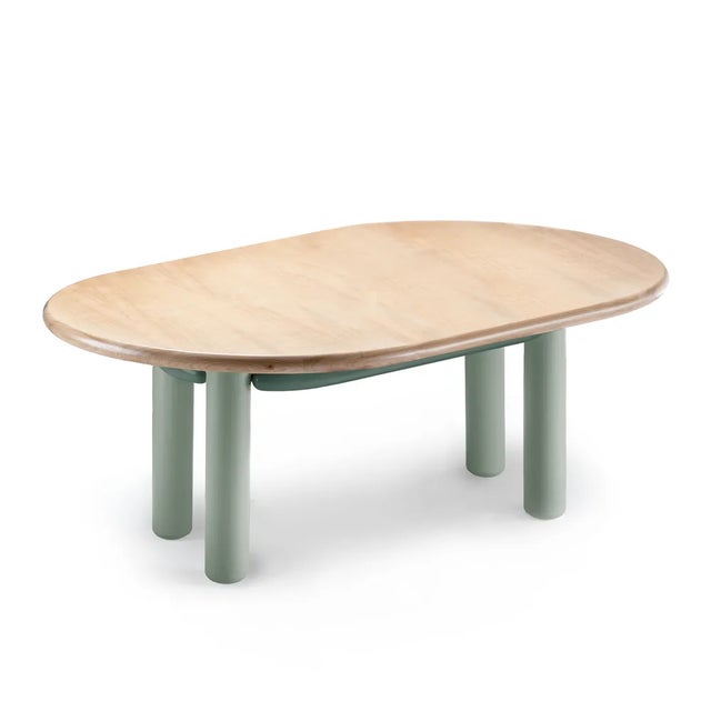Contemporary Kai Rectangle Dinner Table by Mambo Unlimited Ideas For Sale - Image 3 of 4