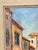 Wood Mid 20th Century Painting of Tropical Town For Sale - Image 7 of 9