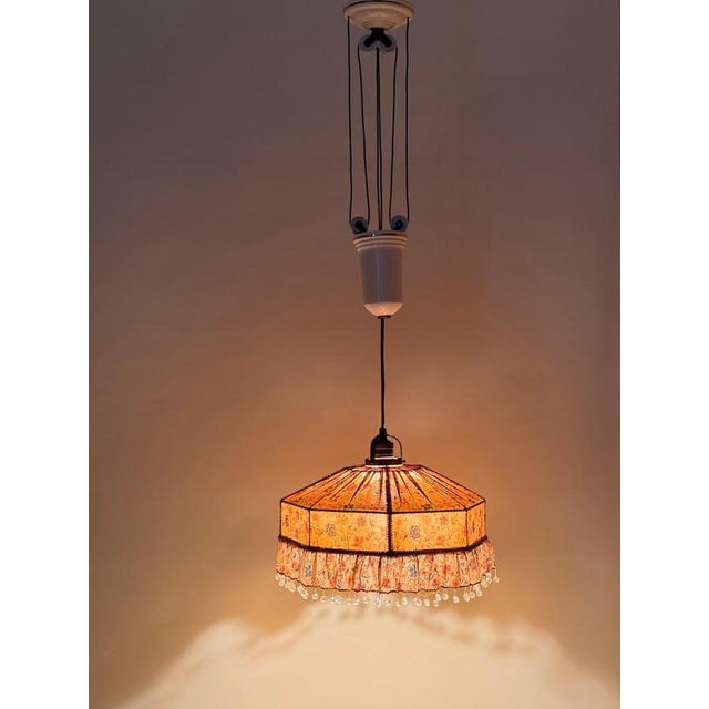 Art Nouveau Swedish Counterweight Pendant in the style of Josef Frank, 1920s For Sale - Image 18 of 18