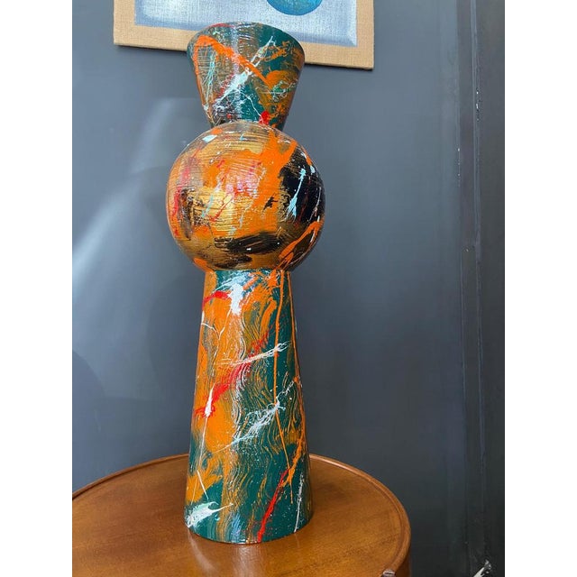 Copper Metal Vase by Silvio Formichetti, 2010s For Sale - Image 8 of 11