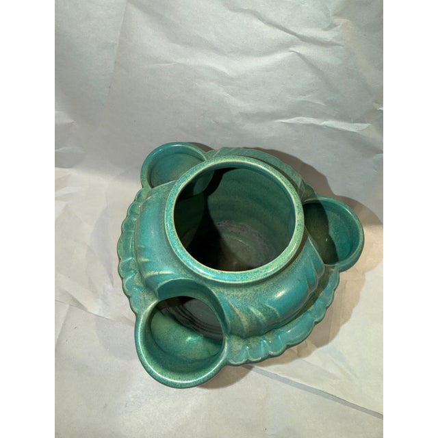1920s Antique Art Deco Strawberry Pot by Cowan Pottery For Sale - Image 5 of 11