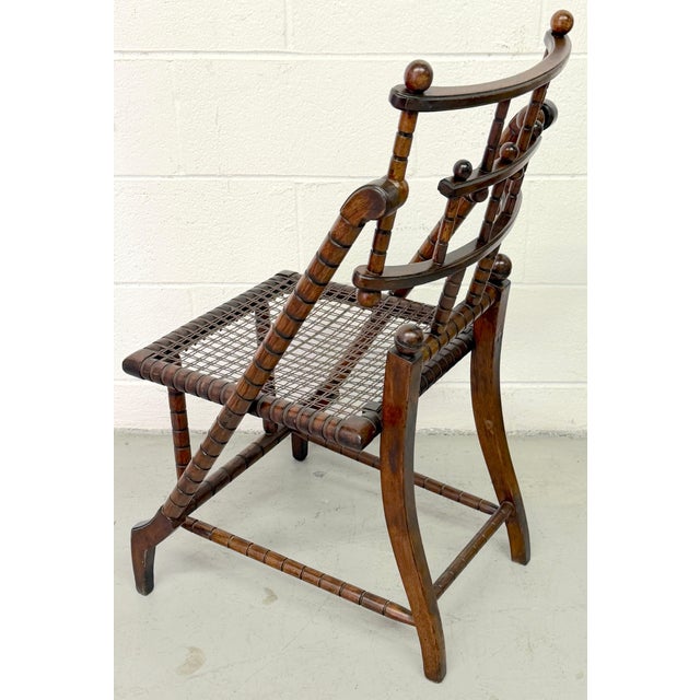 George J. Hunzinger American Aesthetic Movement Side Chair, Circa 1880–1895 For Sale - Image 14 of 15