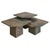 Trio of Italian Gray + Mauve Marble Nesting Tables, 1970s For Sale - Image 18 of 18