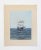 American Tiny Vintage Sailing Clipper Ship Watercolor Painting For Sale - Image 3 of 4