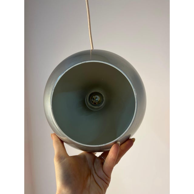Topan Chrome Globe Lamp by Verner Panton For Sale - Image 5 of 11