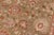Shabby Chic Floral 1990's Pak-Persian Green/Beige Wool Rug - 5'11'' X 9'3'' For Sale In New York - Image 6 of 9