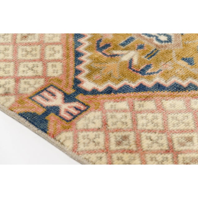 Textile Mid 20th Century Small Anatolian Decorative Rug For Sale - Image 7 of 10