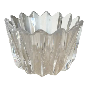 Swedish Crystal Vase, Fleur by Orrefors