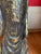 Quan Yin on Lotus Flower Caste Iron Gold Leafed Statue For Sale - Image 9 of 13