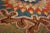Excellent Multicolored With Unique Symmetrical Desing Forming a Star in the Center Antique American Hooked Rug For Sale - Image 9 of 13