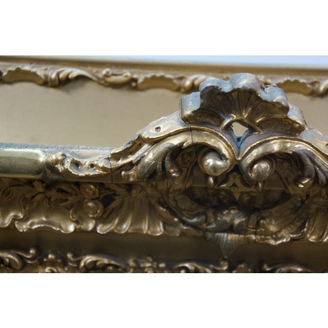 Blue Antique Dutch O Nyvelt Fishing Boat Windmill Landscape Oil Painting on Board For Sale - Image 8 of 14