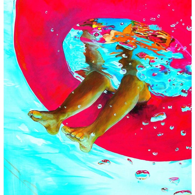 Contemporary Maude Ovize, Buoy Games, 2021, Silkscreen Print For Sale - Image 3 of 7