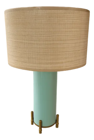 Coastal Boca Celadon Lamp