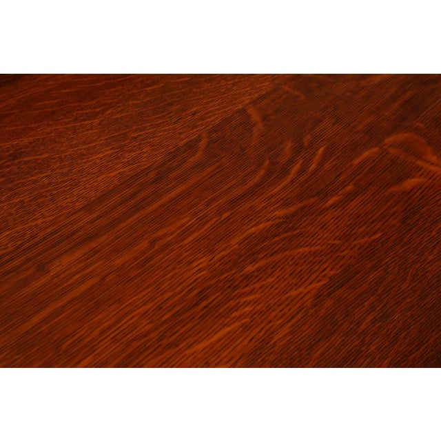 Antique Gustav Stickley Oak Chest of Drawers #626 For Sale - Image 13 of 18