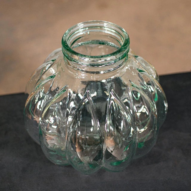 1970s Large Vintage English Glass Carboy For Sale - Image 6 of 11
