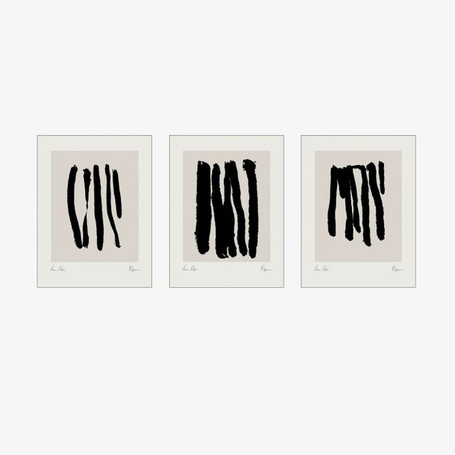 Contemporary Abstract Giclee Prints - Set of 3 For Sale - Image 4 of 5