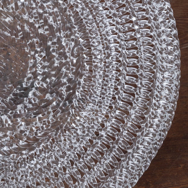 Spun Glass Charger For Sale - Image 4 of 7