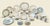 English 171-Piece Lenox British Colonial Collection – Tradewind, Bamboo & Shutter Patterns | Estate Service With Serving Pieces For Sale - Image 3 of 18