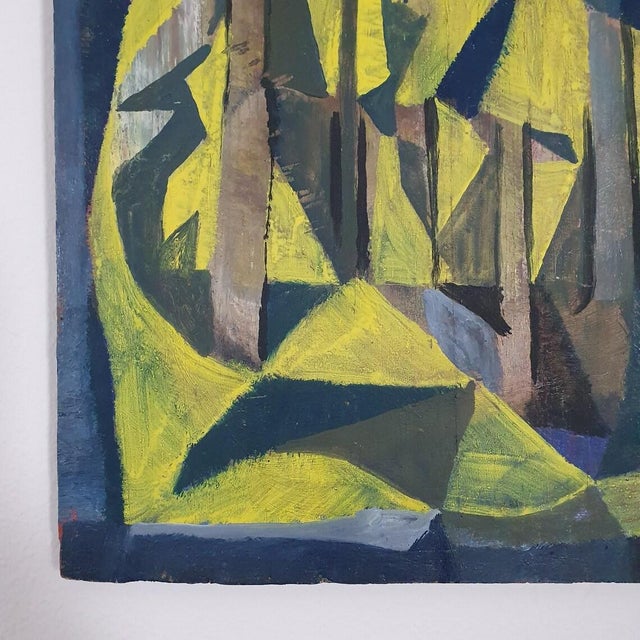 Bo Gustavsson, Rome, 1951, Oil on Board For Sale - Image 14 of 18