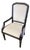 Hooker Furniture Desk/Dining/Accent Chair With Wood Arm and Oatmeal Upholstery, Nail Head Accents. For Sale