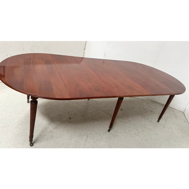 Antique Louis XVI Style Mahogany Table, 1800s For Sale - Image 4 of 17