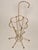 Mid-Century Modern Umbrella Stand in Metal with Gold Color Finish, 1950s For Sale - Image 6 of 7