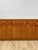 Wood Vintage Buffet Lane Staccato Brutalist MCM Sideboard Collectible Glass Top For Sale - Image 7 of 17