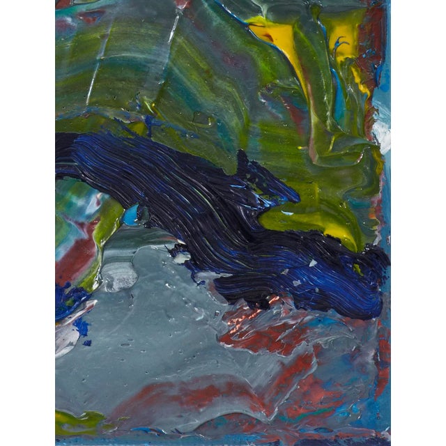 "Colourscape 62" Original Abstract Oil Painting by Simon Findlay For Sale - Image 6 of 9