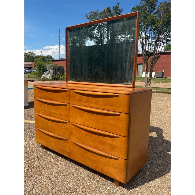 Heywood-Wakefield Encore Mid-Century Modern 9-Drawer Dresser For Sale - Image 10 of 10