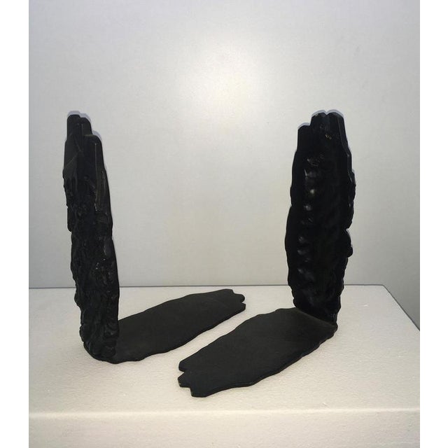 Postmodern Abstract Bronze Sculptures by Graziano Pompili, Italy, 1980s, Set of 2 For Sale - Image 9 of 18