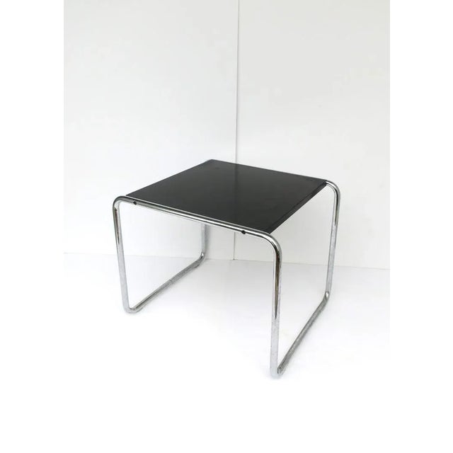 ★Marcel Breuer リプロダクト サイドテーブル Laccio 黒 Knoll Breuer Laccio Side Table