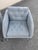 Gray 1970s Pair of Waterfall Chrome Lounge Chairs Attributed to George Mergenov for Weiman/Warren Lloyd For Sale - Image 8 of 8