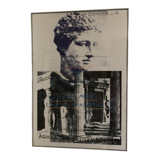 1980s Robert Rauschenberg Signed Lithograph Poster For Sale