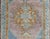 Vintage Turkish Oushak Rug in Sky Blue, Lavender and Cognac Brown For Sale - Image 4 of 7