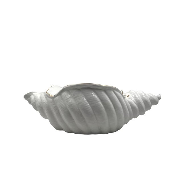 Large Hollywood Regency Ceramic Shell Sculpture, Italy, 1970s For Sale - Image 14 of 18