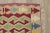 Beige 1970s Turkish Vintage Rams Horn Design Ikat Beige Hand Knotted Kilim Rug For Sale - Image 8 of 12