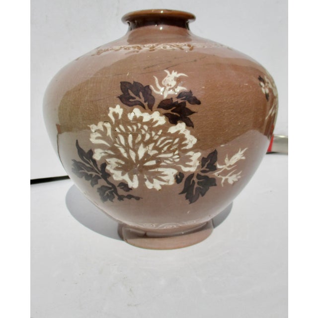 Asian Antique Korean Celadon Jar Circa 1900s For Sale - Image 3 of 9