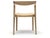 Urban Natural Dining Chair For Sale - Image 4 of 9
