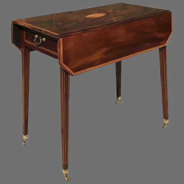 Circa 1800 English Pembroke Table For Sale - Image 12 of 12
