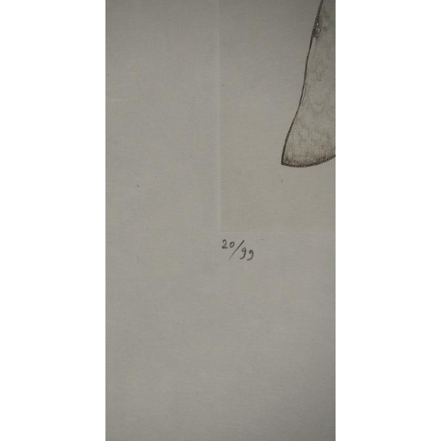 Fred Deux, Opening, Original Engraving For Sale - Image 4 of 6