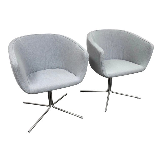 Piero Lissoni for Living Divani Mini Jelly Swivel Chairs, a Pair For Sale