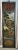 Antique (1910's) Three Section Asian Plaque is Rectangular in Shape and hangs VerticalWood with . Made of lReverse...