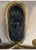 E.F. Chapman Pair Chapman 1991 Solid Brass Neoclassical Ebony Lions Head Wall Sconces For Sale - Image 4 of 13