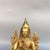 Late 20th Century Late 20th Century Gilt Brass Tsongkhapa Seated Religious Sculpture, Buddhist Altar Statue For Sale - Image 5 of 9
