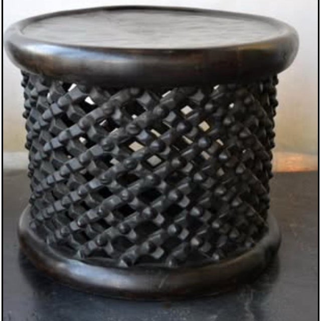 Restoration Hardware Restoration Hardware African Bamileke Side Tables For Sale - Image 4 of 8