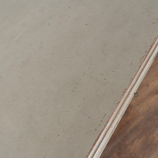 Gray Early 20th Century Swedish Gustavian Style Gray Painted Sideboard Buffet For Sale - Image 8 of 15