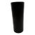 Vintage Hyalyn 314 Matte Black MCM Cylinder Vase For Sale
